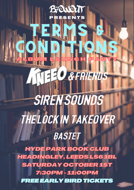 Terms & Conditions Album Launch Party - Leeds