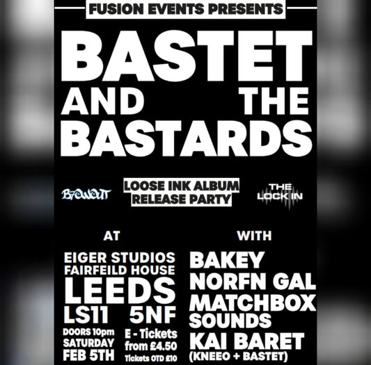 Bastet & The Bastards: Loose Ink Album Launch Party