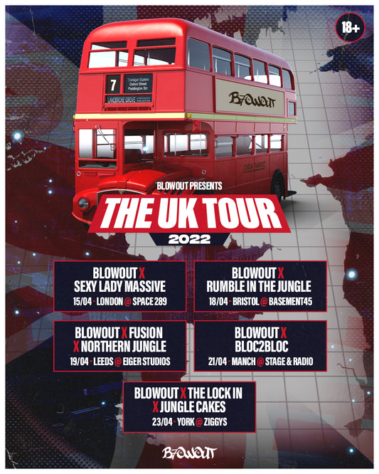 The Blowout UK Tour