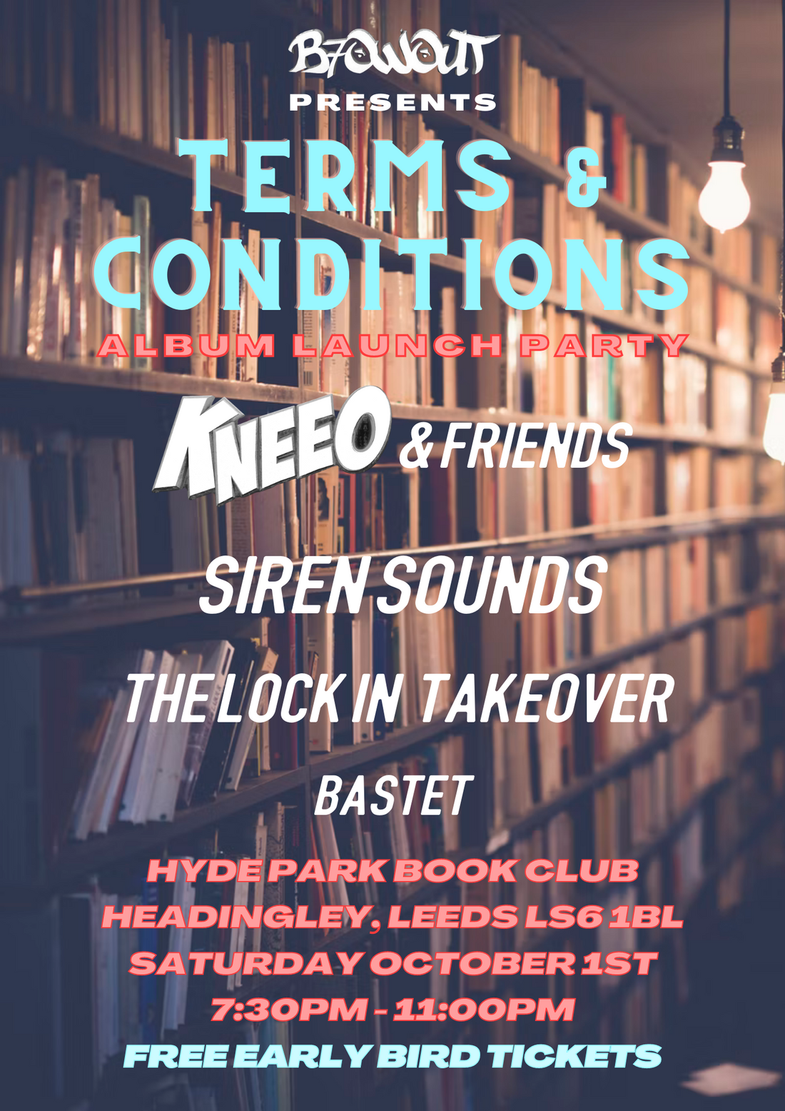 Terms & Conditions Album Launch Party - Leeds