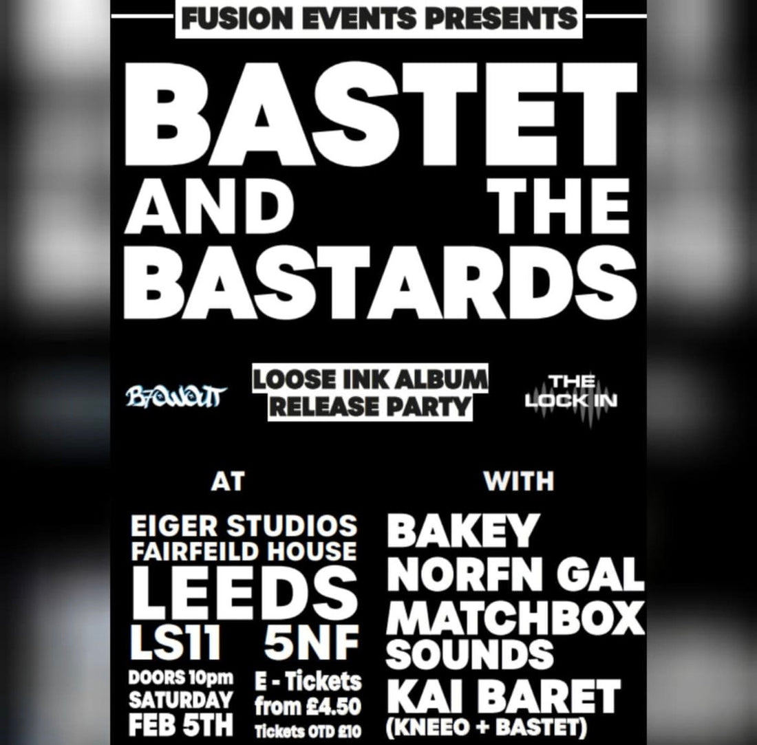 Bastet & The Bastards: Loose Ink Album Launch Party