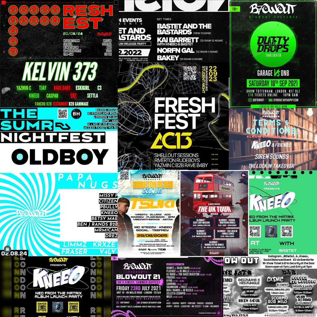 5 YEARS OF BLOWOUT UK