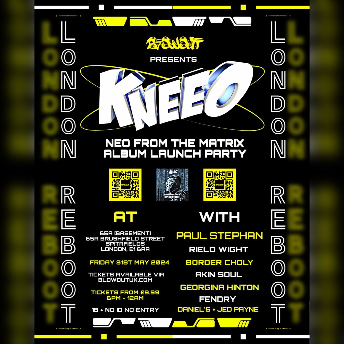 NFTM LDN REBOOT A5 POSTER